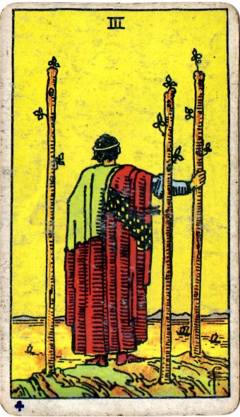 THREE of WANDS