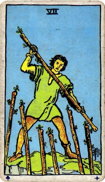 SEVEN of WANDS